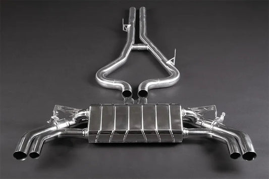 Capristo - Valved Exhaust System (for OE Actuators) - 2017-2020 Audi RS3 Sedan