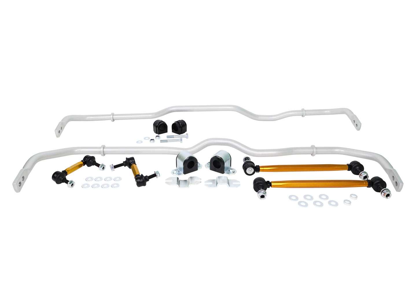 Whiteline - Front & Rear Sway Bar Kit - 2004-2013 Audi A3 Mk2 Quattro & VW Golf Mk5 R32 Mk6 R