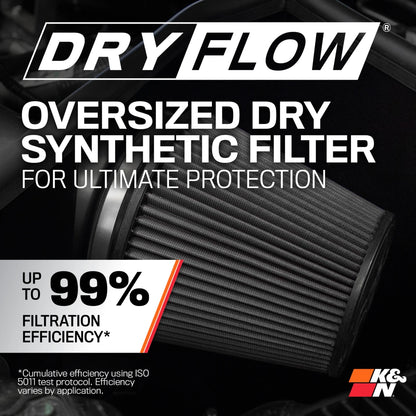 K&N 71-4519 - 71 Series Blackhawk Performance Air Intake System