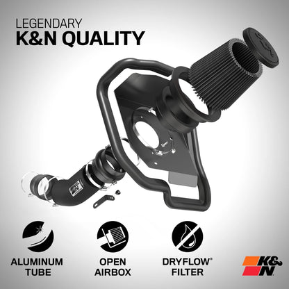 K&N 71-4519 - 71 Series Blackhawk Performance Air Intake System