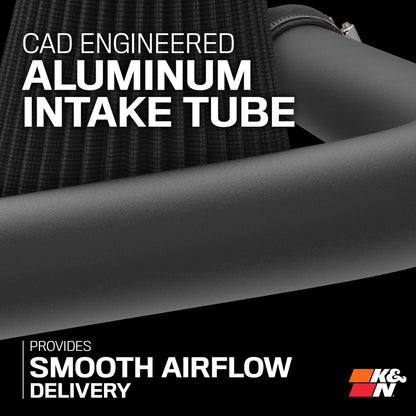 K&N 71-3092 - 71 Series Blackhawk Performance Air Intake System