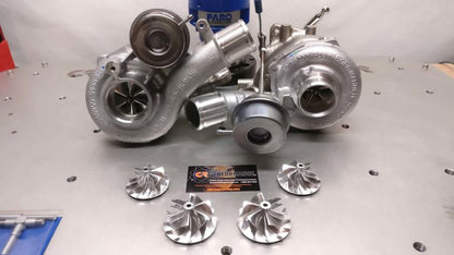 CR Performance - Stage-5 46/50mm Upgraded Turbo Set - 2020-2024 Explorer 3.0L EcoBoost