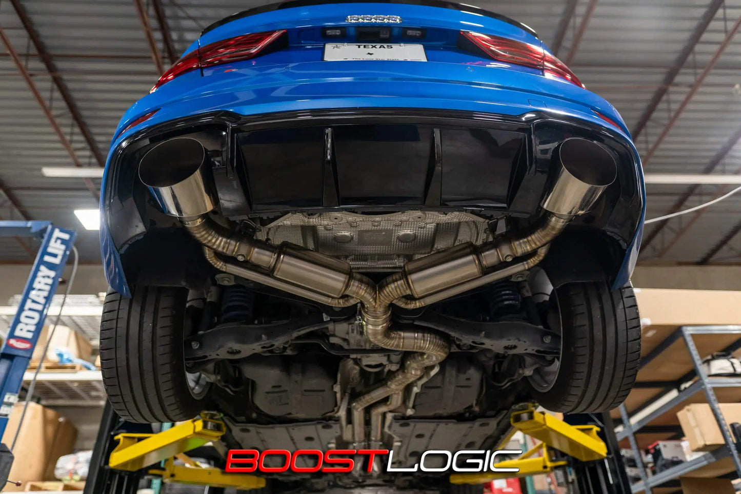Boost Logic - RS3 Titanium Exhaust w/ Valves - Audi RS3 8V 2015+