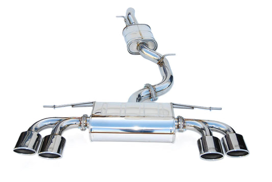Invidia - Q300 Series Cat-Back Exhaust System - Quad Oval S.S. Tips