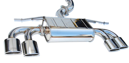 Invidia - Q300 Series Cat-Back Exhaust System - Quad Oval S.S. Tips