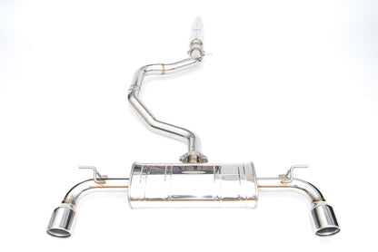 Invidia - Q300 Series Cat-Back Exhaust System - Rolled S.S.Tips