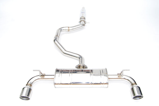 Invidia - Q300 Series Cat-Back Exhaust System - Rolled S.S.Tips