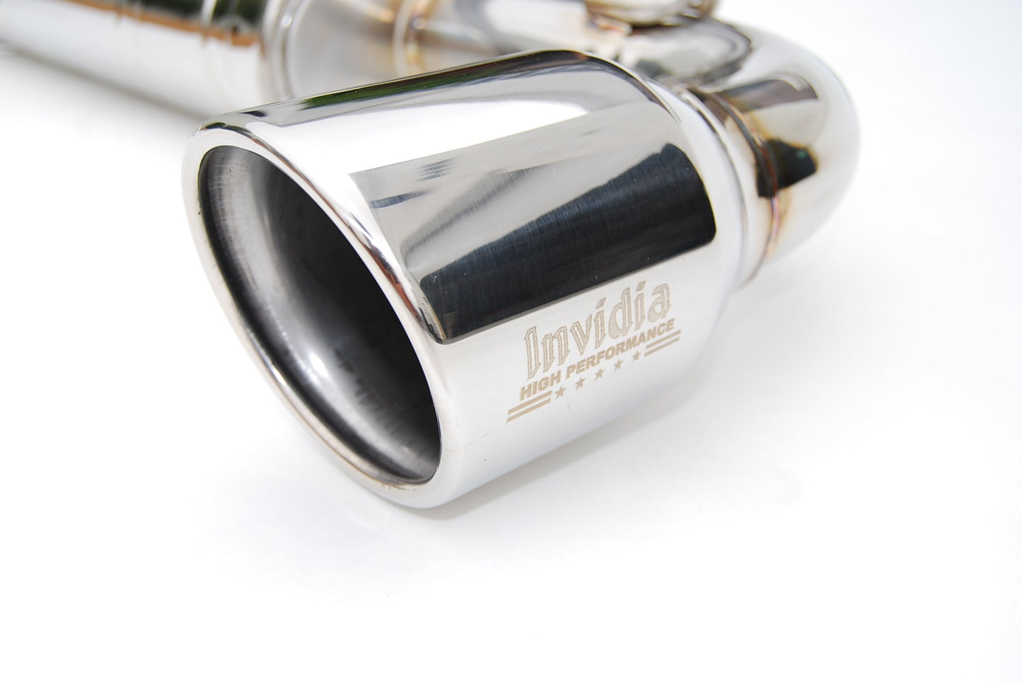 Invidia - Q300 Series Cat-Back Exhaust System - Rolled S.S.Tips