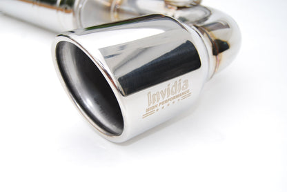 Invidia - Q300 Series Cat-Back Exhaust System - Rolled S.S.Tips