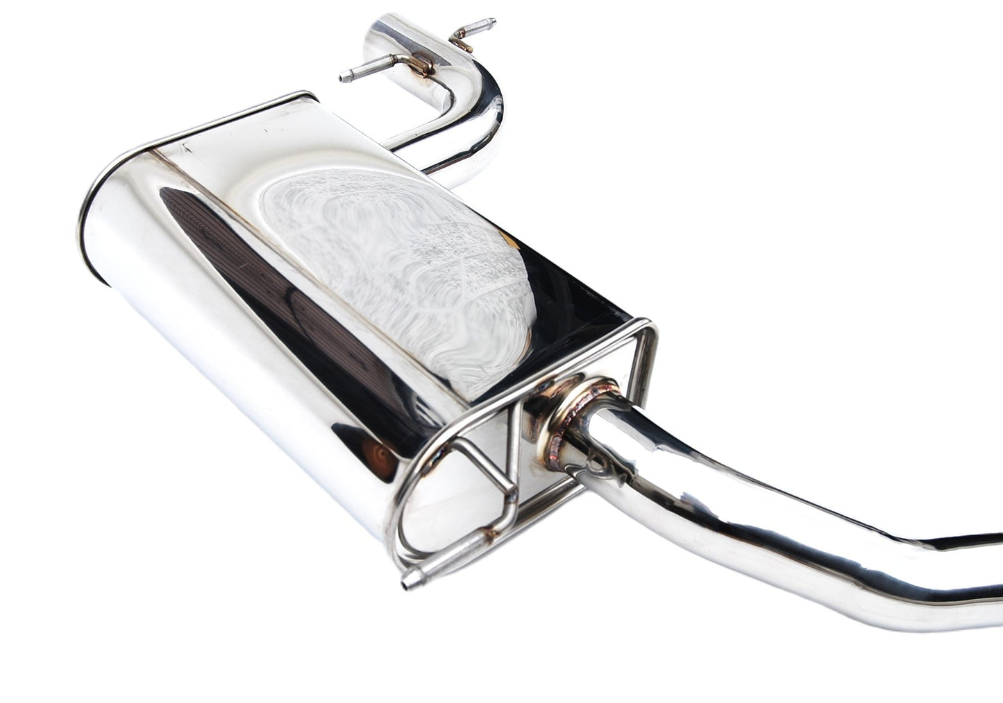 Invidia - Q300 Series Cat-Back Exhaust System - Rolled Titanium Tips