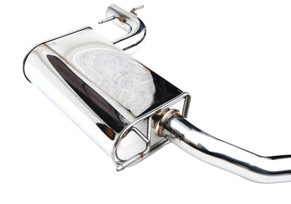 Invidia - Q300 Series Cat-Back Exhaust System - Rolled Titanium Tips