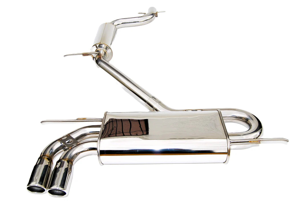 Invidia - Q300 Series Cat-Back Exhaust System - Rolled S.S.Tips