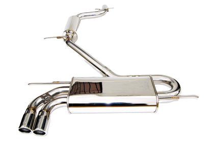 Invidia - Q300 Series Cat-Back Exhaust System - Rolled S.S.Tips