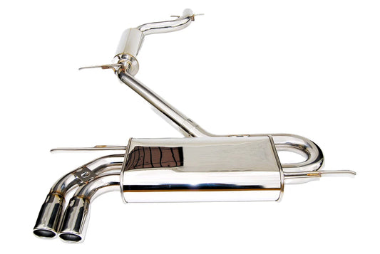 Invidia - Q300 Series Cat-Back Exhaust System - Rolled S.S.Tips