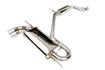 Invidia - Q300 Series Cat-Back Exhaust System - Rolled S.S.Tips
