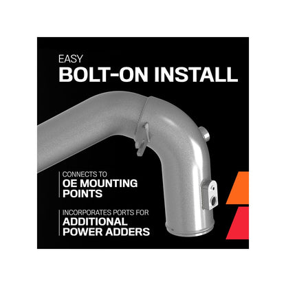K&N - Aluminum Charge Pipe Kit - 2015-2023 Mustang EcoBoost