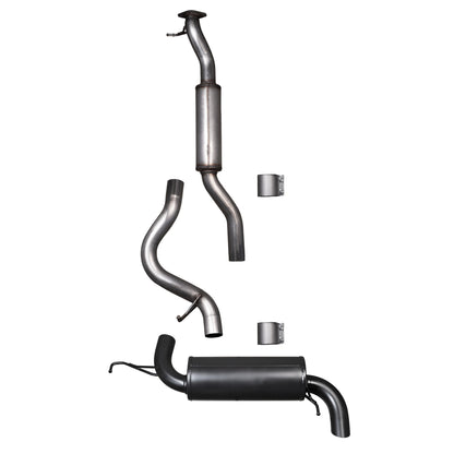 Thermal R&D - 3" Cat-Back Exhaust With Ceramic Coated Muffler - 2021+ Bronco 2.7L