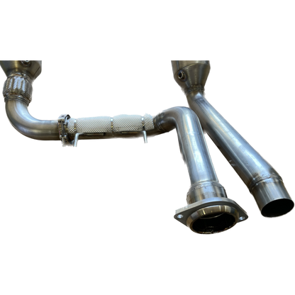SPD Performance - Alpha Catted Downpipes, 2024 - 2025 GEN4 Ford 3.5L Raptor