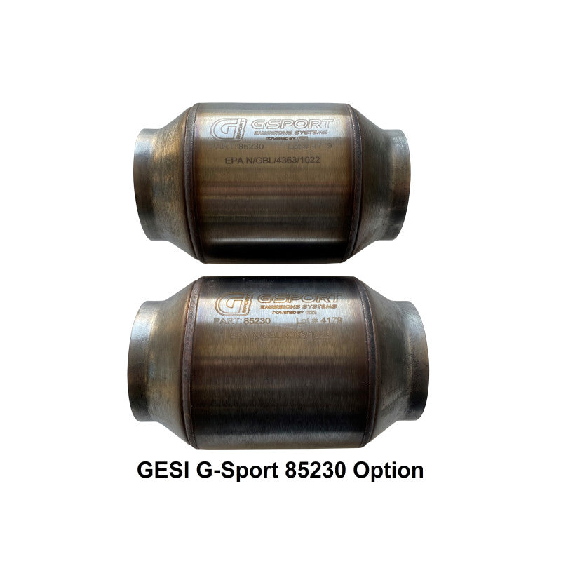 SPD - 304SS 3" Catted Downpipes - 2020-2024 Explorer ST