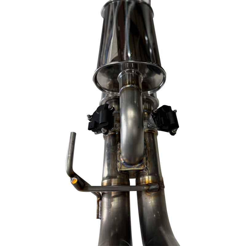 2021 - 2026 Ford 3.5L Gen3 Raptor and Raptor R Valved HX Series Muffler Upgrade (Resonator Replacement: SPD Equal Length Trombone)