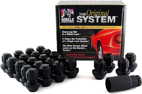 Gorilla - Black Factory Style Wheel Lock System - 2020+ Explorer ST