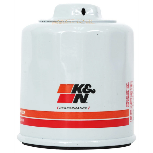 K&N HP-1008 - Premium Wrench-Off Oil Filter (2.688" OD x 2.875" H)