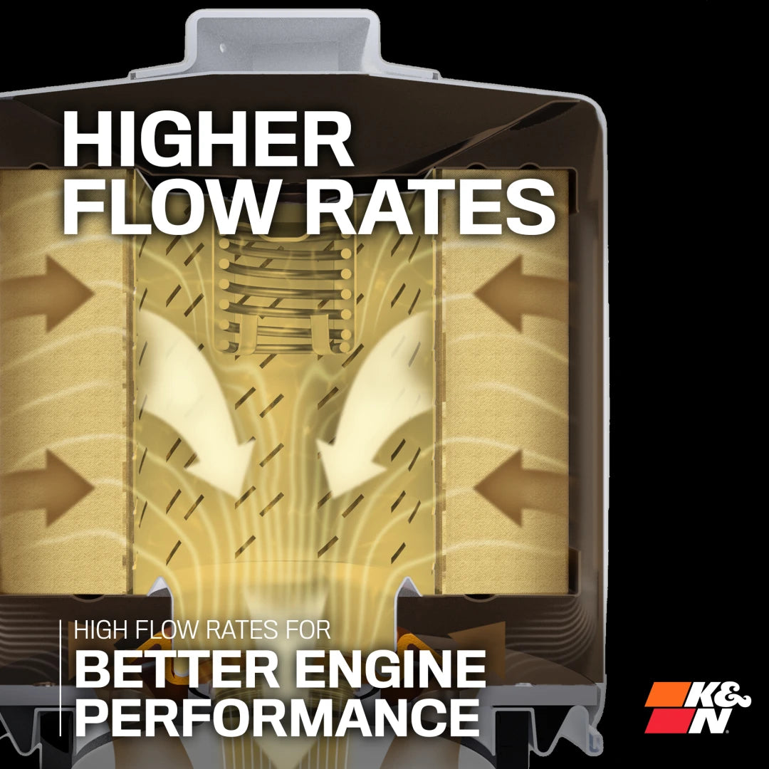 K&N HP-2012 - Premium Wrench-Off Oil Filter