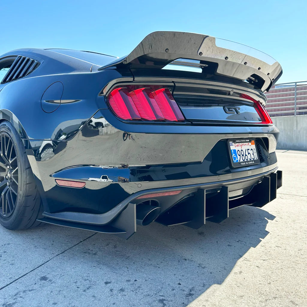 ZL1 Addons - Stealth Diffuser - 2015-2017 Mustang GT/EcoBoost Premium