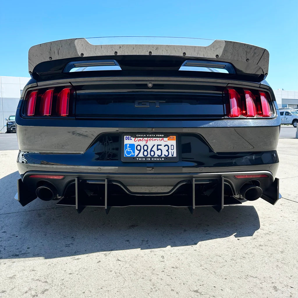 ZL1 Addons - Stealth Diffuser - 2015-2017 Mustang GT/EcoBoost Premium