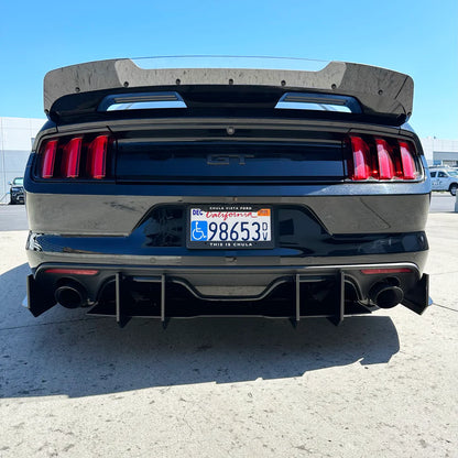 ZL1 Addons - Stealth Diffuser - 2015-2017 Mustang GT/EcoBoost Premium