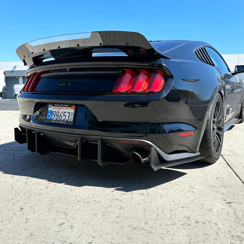 ZL1 Addons - Stealth Diffuser - 2015-2017 Mustang GT/EcoBoost Premium