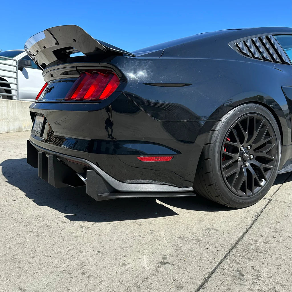 ZL1 Addons - Stealth Diffuser - 2015-2017 Mustang GT/EcoBoost Premium