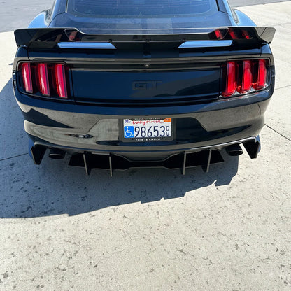 ZL1 Addons - Stealth Diffuser - 2015-2017 Mustang GT/EcoBoost Premium