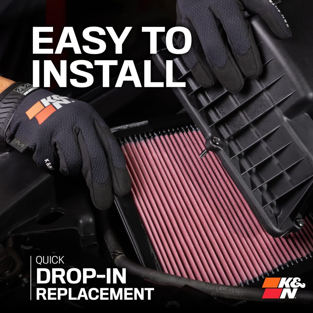 K&N 33-5125 - Panel Replacement Air Filter