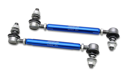SuperPro - Front Sway Bar Link Kit - Heavy Duty Adjustable (210mm-260mm Length, 12mm Studs)