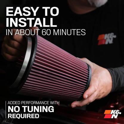 K&N 69-4535TP - 69 Series Typhoon Performance Air Intake System