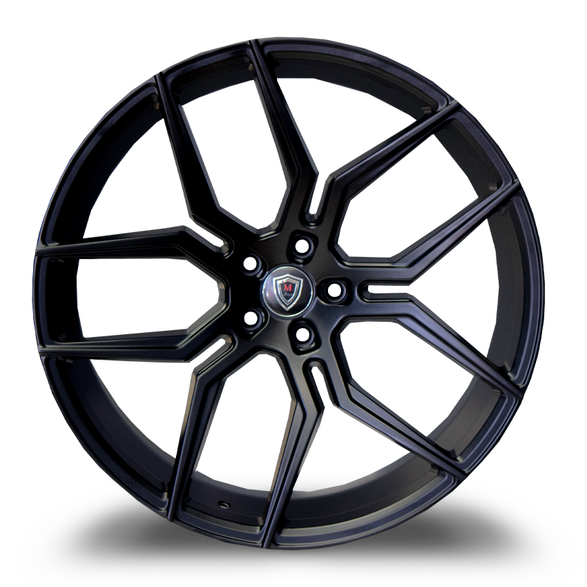 Marquee Luxury Wheels - M1000W SATIN BLACK - Ford Explorer
