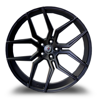 Marquee Luxury Wheels - M1000W SATIN BLACK - Ford Explorer