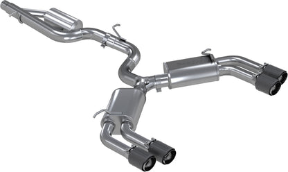 MBRP S46013CF - ARMOR PRO Cat-Back Stainless Exhaust System