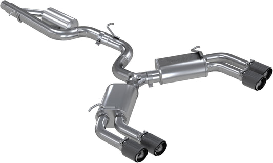 MBRP S46013CF - ARMOR PRO Cat-Back Stainless Exhaust System