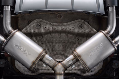 MBRP S46013CF - ARMOR PRO Cat-Back Stainless Exhaust System