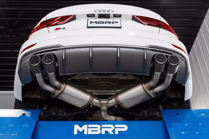 MBRP S46013CF - ARMOR PRO Cat-Back Stainless Exhaust System
