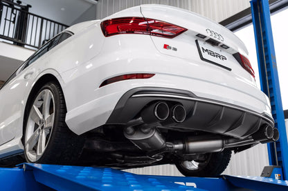 MBRP S46013CF - ARMOR PRO Cat-Back Stainless Exhaust System