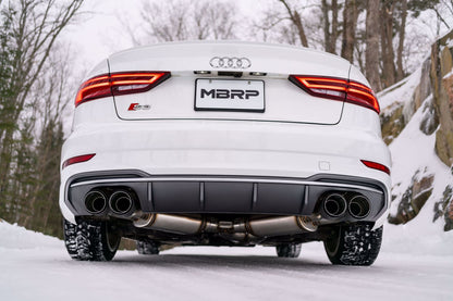 MBRP S46013CF - ARMOR PRO Cat-Back Stainless Exhaust System