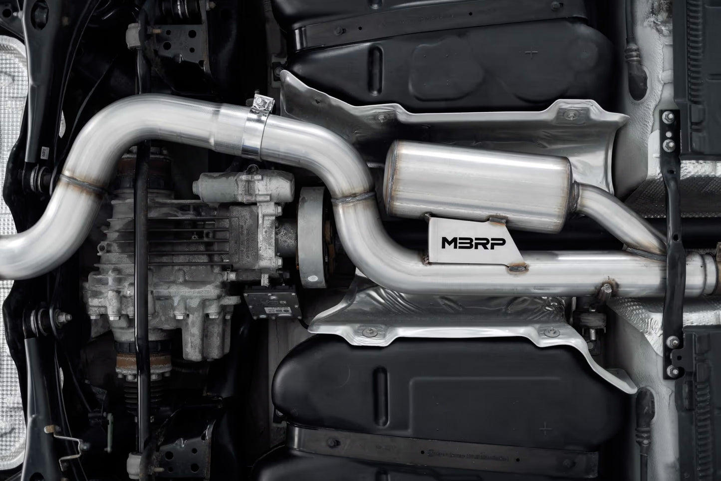 MBRP - ARMOR PRO Cat-Back Stainless Exhaust System - Carbon Fiber Tips