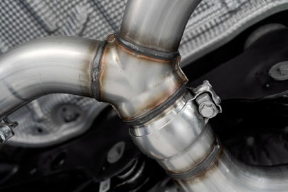 MBRP - ARMOR PRO Cat-Back Stainless Exhaust System - Carbon Fiber Tips