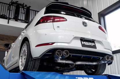 MBRP - ARMOR PRO Cat-Back Stainless Exhaust System - Carbon Fiber Tips