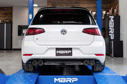 MBRP - ARMOR PRO Cat-Back Stainless Exhaust System - Carbon Fiber Tips