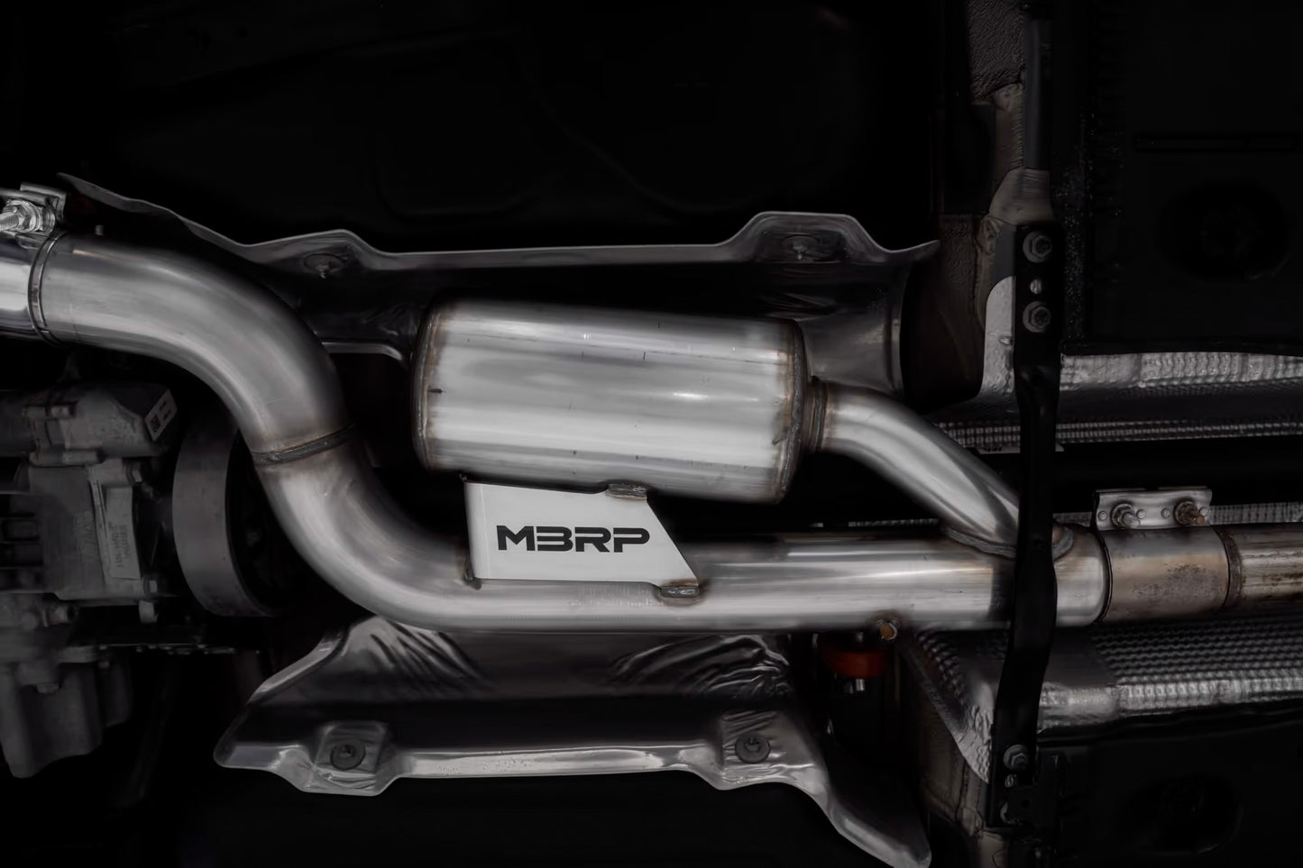 MBRP S46043CF - ARMOR PRO Cat-Back Stainless Exhaust System