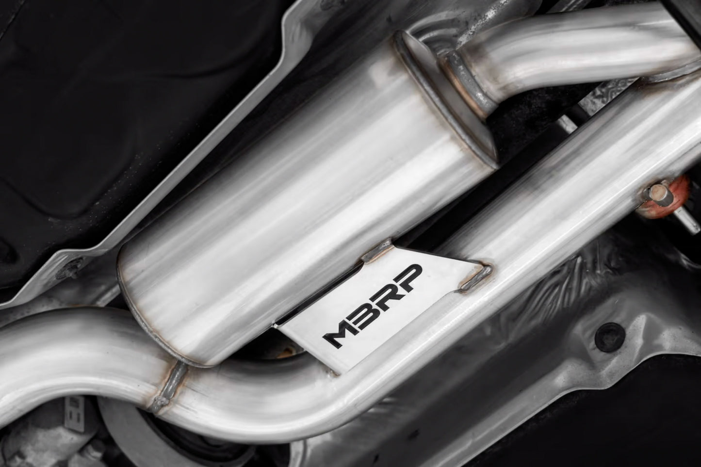 MBRP - ARMOR PRO Cat-Back Stainless Exhaust System - Carbon Fiber Tips